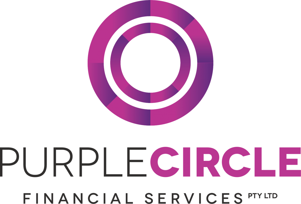 Purple Circle Financial Services Logo