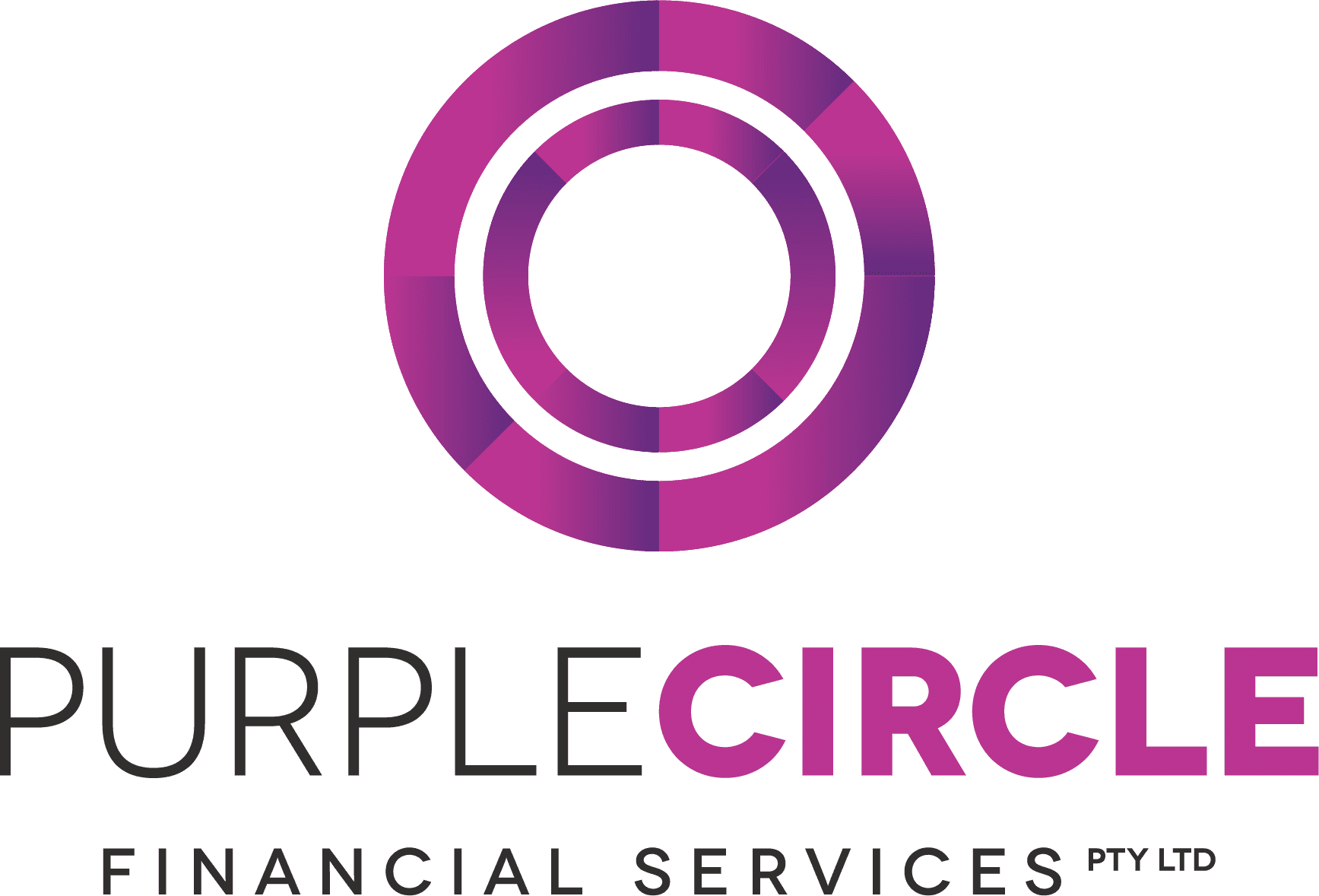 Purple Circle Financial Services Logo